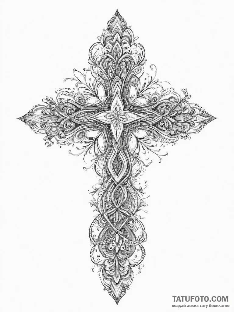 Tattoo sketch enchanted tree, tattoo line art... - эскиз тату (№1756806279_0, 02.09.2025 09:44) — Tatufoto.com