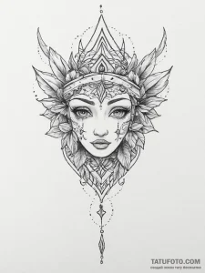 Tattoo sketch a symbolic emotion, tattoo flas... - эскиз тату (№1756890628_0, 03.09.2025 09:10) — Tatufoto.com