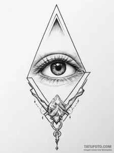Tattoo sketch cyclops club - эскиз тату (№1756893153_0, 03.09.2025 09:52) — Tatufoto.com
