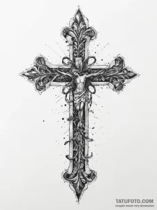 Tattoo sketch trash polka портрет с кляксами,... - эскиз тату (№1756909916_0, 03.09.2025 14:31) — Tatufoto.com