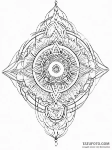 Tattoo sketch guardian angel, tattoo flash sh... - эскиз тату (№1756913099_0, 03.09.2025 15:24) — Tatufoto.com