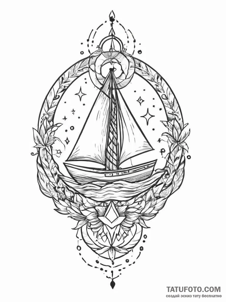Tattoo sketch cosmic legend, tattoo flash she... - эскиз тату (№1756915374_0, 03.09.2025 16:02) — Tatufoto.com