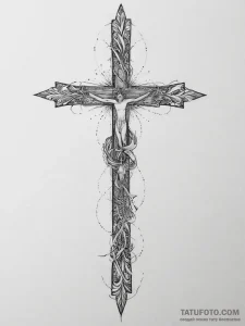 Tattoo sketch spiritual portrayal, tattoo dra... - эскиз тату (№1757001053_0, 04.09.2025 15:50) — Tatufoto.com