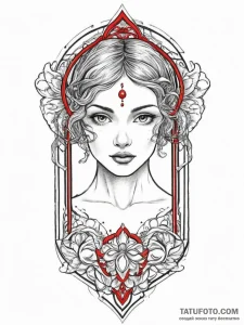 Tattoo sketch engineer a person with a bluepr... - эскиз тату (№1757021051_0, 04.09.2025 21:24) — Tatufoto.com