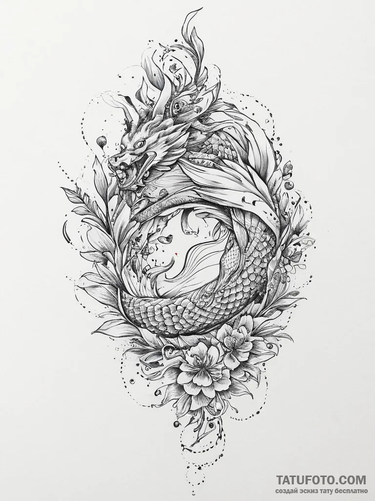 Tattoo sketch lavender, tattoo sketch design,... - эскиз тату (№1757023059_0, 04.09.2025 21:57) — Tatufoto.com