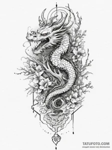 Tattoo sketch skeleton, tattoo drawing outlin... - эскиз тату (№1757032118_0, 05.09.2025 00:28) — Tatufoto.com