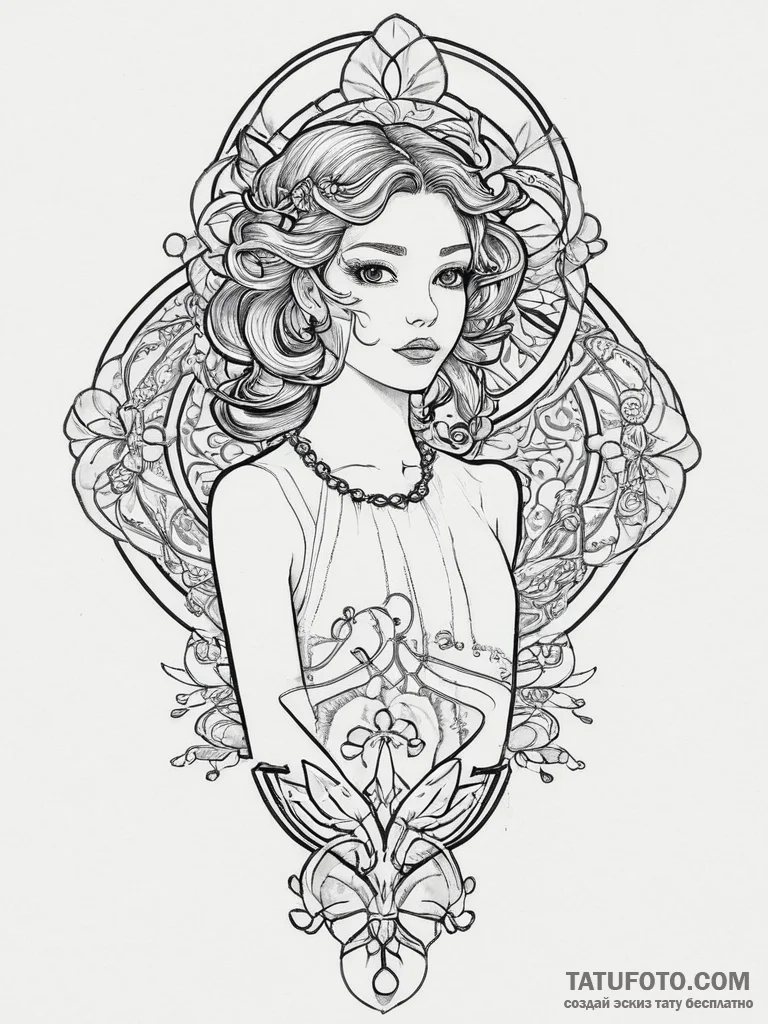 Classic cartoons, concept art for tattoo, on... - эскиз тату (№1757034532_0, 05.09.2025 01:08) — Tatufoto.com
