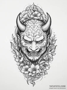 Tattoo sketch симметричный узор, concept art... - эскиз тату (№1757065997_0, 05.09.2025 09:53) — Tatufoto.com