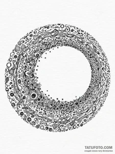 Tattoo sketch circle, tattoo sketch design, d... - эскиз тату (№1757068350_0, 05.09.2025 10:32) — Tatufoto.com