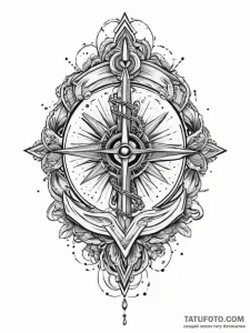 Tattoo sketch aura, tattoo flash sheet design... - эскиз тату (№1757068934_0, 05.09.2025 10:42) — Tatufoto.com