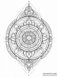 Tattoo sketch cosmic history, tattoo sketch d... - эскиз тату (№1757069128_0, 05.09.2025 10:45) — Tatufoto.com