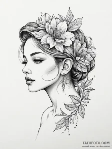 Tattoo sketch vibe, tattoo drawing outline, r... - эскиз тату (№1757071917_0, 05.09.2025 11:31) — Tatufoto.com