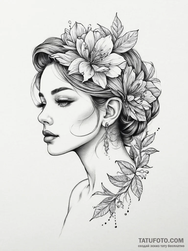 Tattoo sketch vibe, tattoo drawing outline, r... - эскиз тату (№1757071917_0, 05.09.2025 11:31) — Tatufoto.com