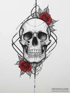 Tattoo sketch white, concept art for tattoo,... - эскиз тату (№1757079033_0, 05.09.2025 13:30) — Tatufoto.com