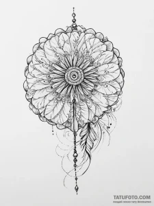 Tattoo sketch fan tattoo - эскиз тату (№1757084987_0, 05.09.2025 15:09) — Tatufoto.com
