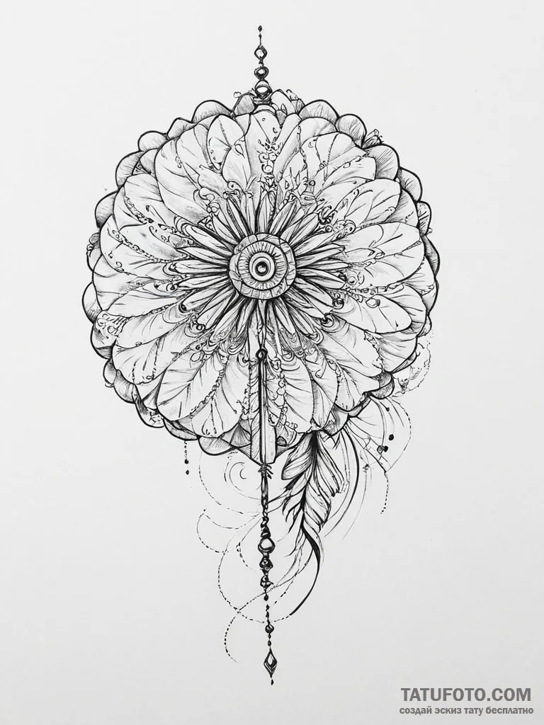 Tattoo sketch fan tattoo - эскиз тату (№1757084987_0, 05.09.2025 15:09) — Tatufoto.com