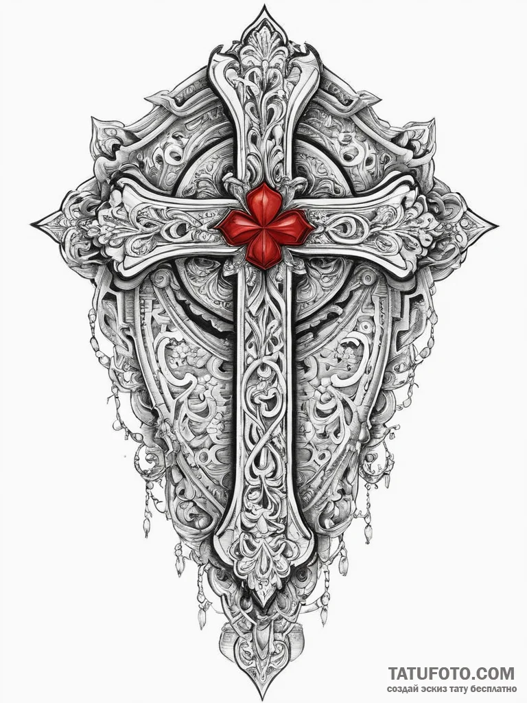 Tattoo sketch sacred shield, tattoo sketch de... - эскиз тату (№1757086375_0, 05.09.2025 15:32) — Tatufoto.com
