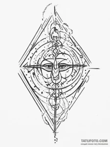 Tattoo sketch wood, concept art for tattoo, o... - эскиз тату (№1757092011_0, 05.09.2025 17:06) — Tatufoto.com