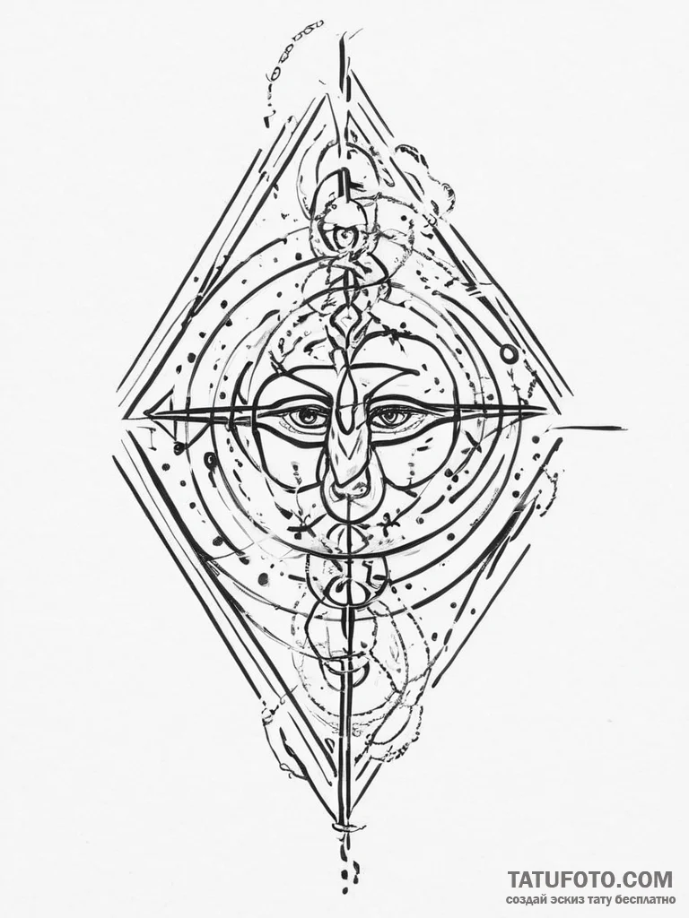 Tattoo sketch wood, concept art for tattoo, o... - эскиз тату (№1757092011_0, 05.09.2025 17:06) — Tatufoto.com
