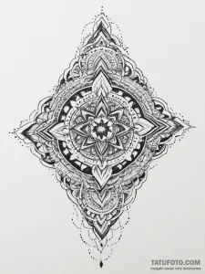 Tattoo sketch cosmic fount, concept art for t... - эскиз тату (№1757099040_0, 05.09.2025 19:04) — Tatufoto.com
