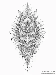 Tattoo sketch new school яркие цвета - эскиз тату (№1757100860_0, 05.09.2025 19:34) — Tatufoto.com