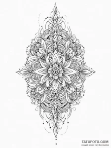 Tattoo sketch aura, ink illustration for tatt... - эскиз тату (№1757110888_0, 05.09.2025 22:21) — Tatufoto.com