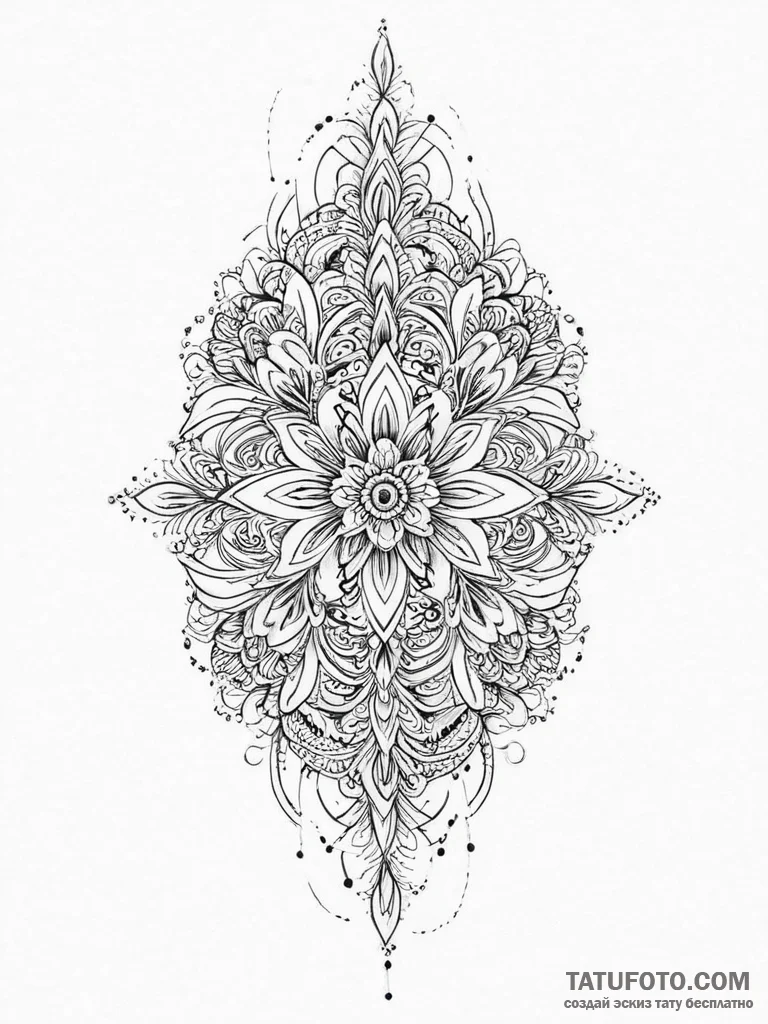 Tattoo sketch aura, ink illustration for tatt... - эскиз тату (№1757110888_0, 05.09.2025 22:21) — Tatufoto.com