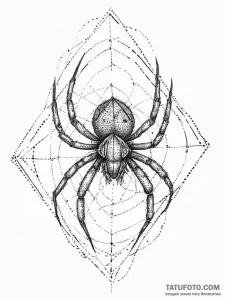 Tattoo sketch spider mite, tattoo line art, o... - эскиз тату (№1757167814_0, 06.09.2025 14:10) — Tatufoto.com