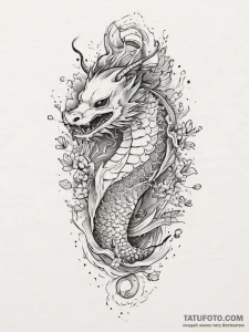 Tattoo sketch spiritual character, tattoo dra... - эскиз тату (№1757172406_0, 06.09.2025 15:26) — Tatufoto.com