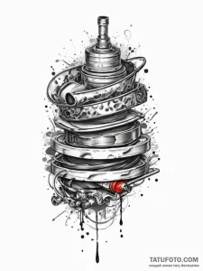 Tattoo sketch tank abrams, tattoo line art, s... - эскиз тату (№1757172795_0, 06.09.2025 15:33) — Tatufoto.com