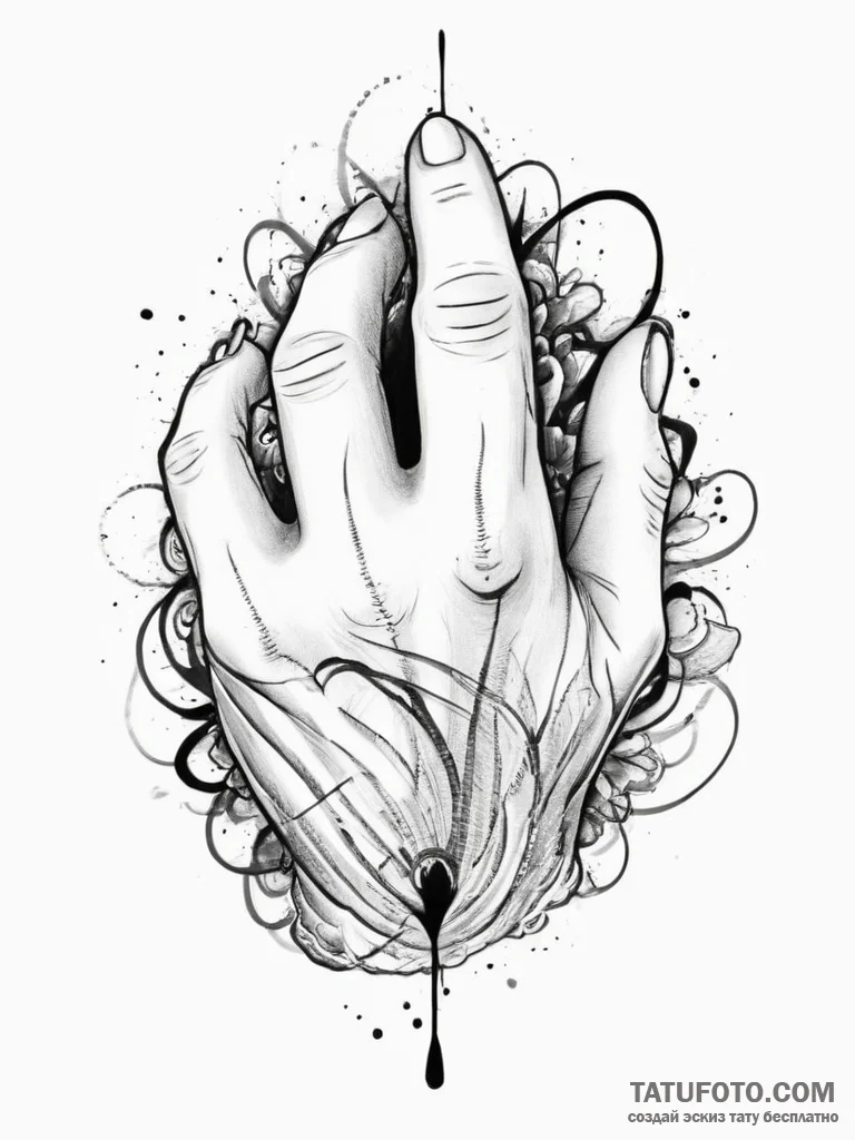 Tattoo sketch ring of power, ink illustration... - эскиз тату (№1757173989_0, 06.09.2025 15:53) — Tatufoto.com