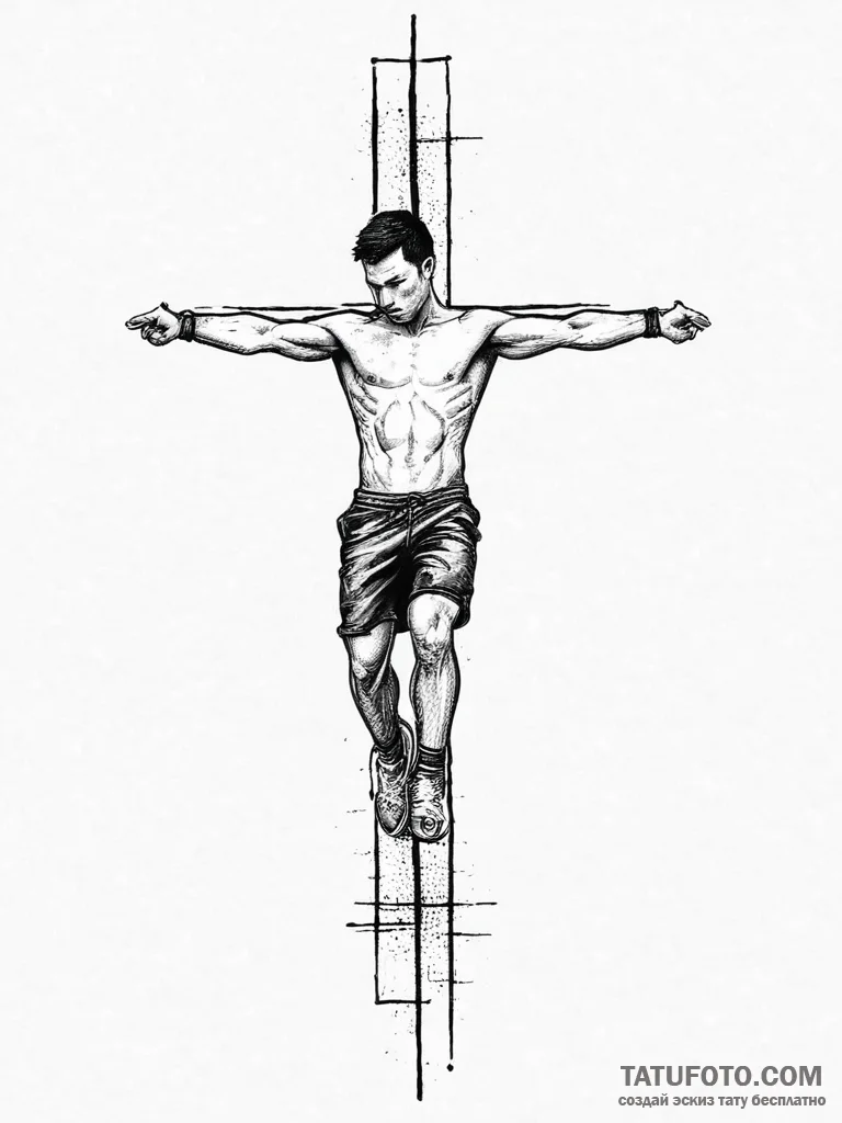 Tattoo sketch parkour silhouette, tattoo sket... - эскиз тату (№1757176171_0, 06.09.2025 16:29) — Tatufoto.com