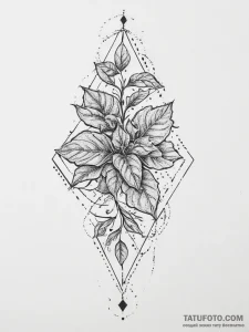 Tattoo sketch ivy vine, tattoo sketch design,... - эскиз тату (№1757180575_0, 06.09.2025 17:42) — Tatufoto.com
