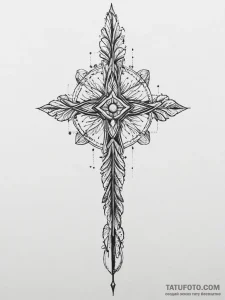 Tattoo sketch archer quiver, concept art for... - эскиз тату (№1757184382_0, 06.09.2025 18:46) — Tatufoto.com