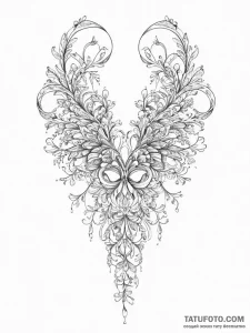 Tattoo sketch ribbon tattoo, tattoo line art,... - эскиз тату (№1757185191_0, 06.09.2025 18:59) — Tatufoto.com