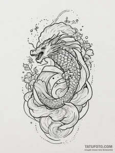Tattoo sketch track and field person jumping,... - эскиз тату (№1757188174_0, 06.09.2025 19:49) — Tatufoto.com