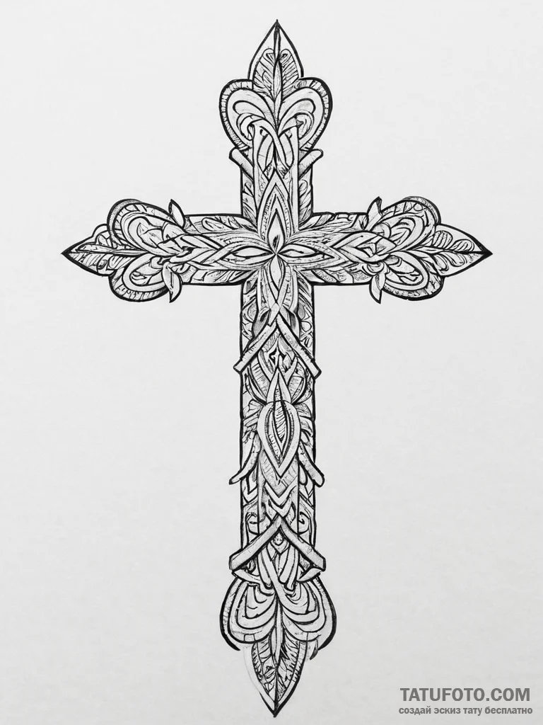 Tattoo sketch polynesian tribal pattern, tatt... - эскиз тату (№1757190172_0, 06.09.2025 20:22) — Tatufoto.com