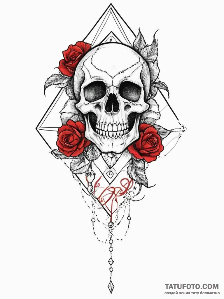 Tattoo sketch diamond tattoo, artistic tattoo... - эскиз тату (№1757190565_0, 06.09.2025 20:29) — Tatufoto.com