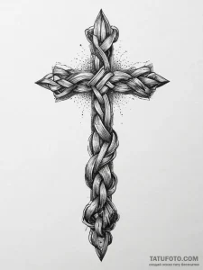 Tattoo sketch braid, ink illustration for tat... - эскиз тату (№1757196821_0, 06.09.2025 22:13) — Tatufoto.com