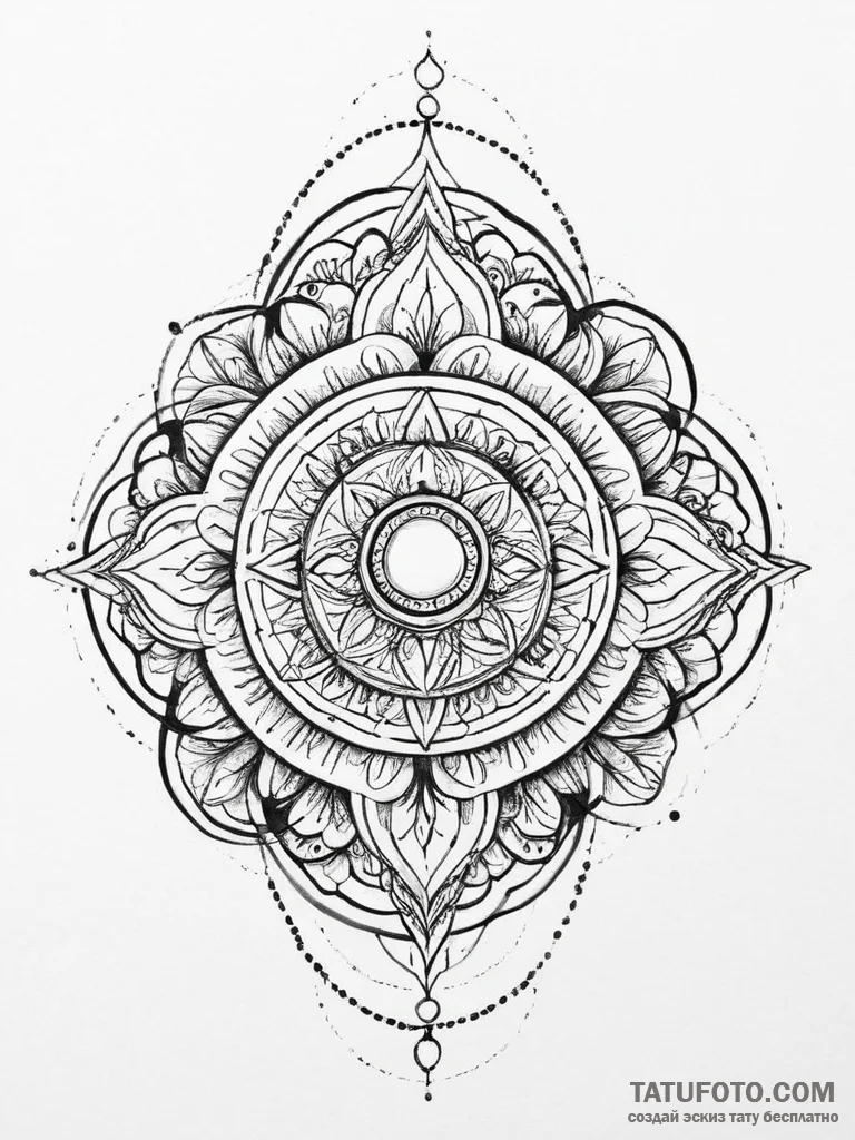 Tattoo sketch pearl on skin, ink illustration... - эскиз тату (№1757201809_0, 06.09.2025 23:36) — Tatufoto.com