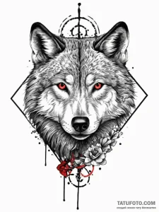 Tattoo sketch wolf tattoo, tattoo drawing out... - эскиз тату (№1757203989_0, 07.09.2025 00:13) — Tatufoto.com