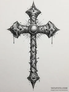 Tattoo sketch harley quinn mallet, ink illust... - эскиз тату (№1757205601_0, 07.09.2025 00:40) — Tatufoto.com