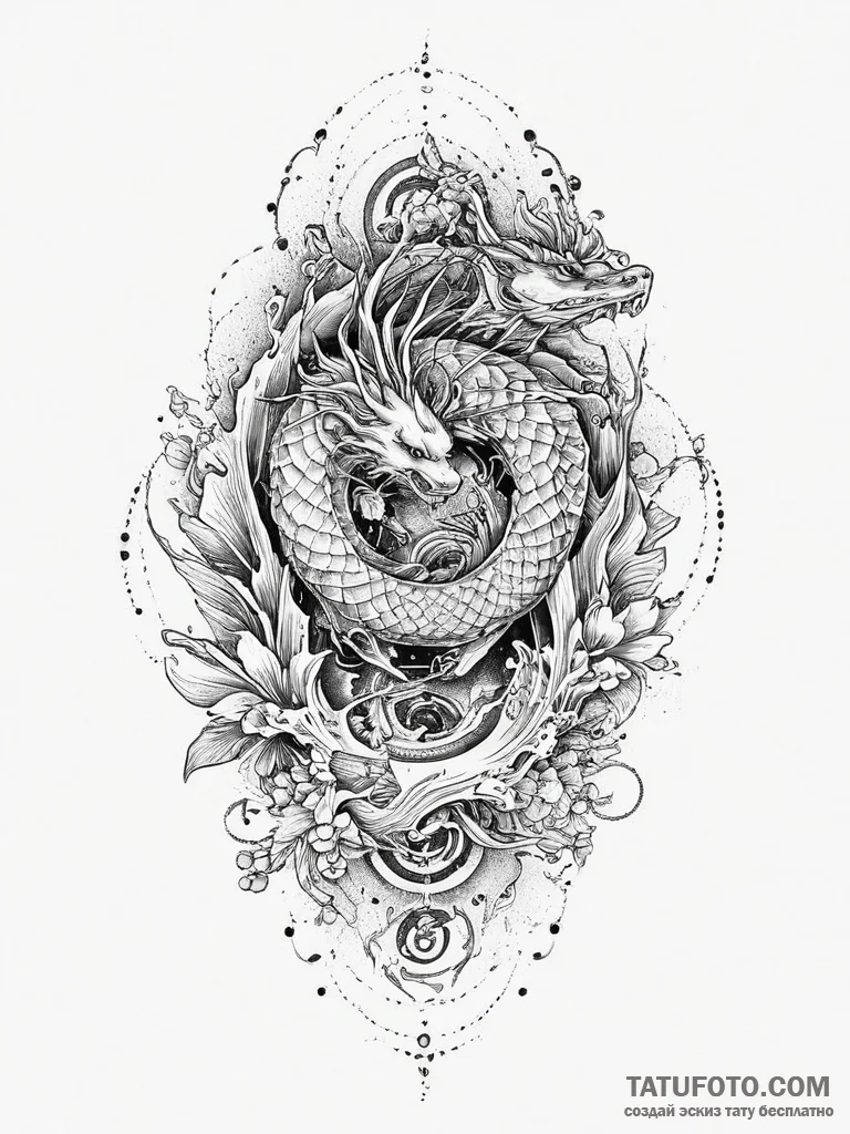 Tattoo sketch blade runner spinner car, tatto... - эскиз тату (№1757206986_0, 07.09.2025 01:03) — Tatufoto.com