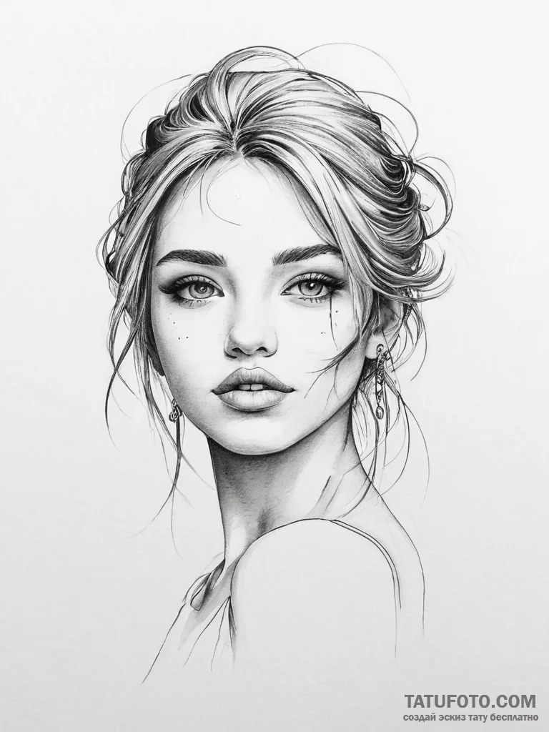 Tattoo sketch emotion - эскиз тату (№1757208183_0, 07.09.2025 01:23) — Tatufoto.com
