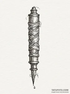Tattoo sketch magical pen, artistic tattoo sk... - эскиз тату (№1757212993_0, 07.09.2025 02:43) — Tatufoto.com