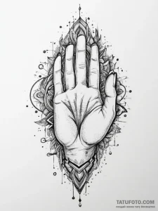 Tattoo sketch obsidian, tattoo line art, roug... - эскиз тату (№1757213189_0, 07.09.2025 02:46) — Tatufoto.com