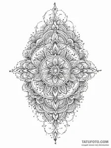 Tattoo sketch black, tattoo drawing outline,... - эскиз тату (№1757215987_0, 07.09.2025 03:33) — Tatufoto.com