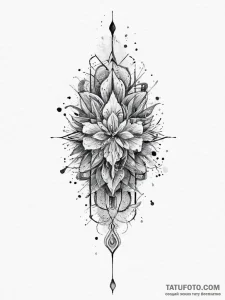 Tattoo sketch sacred wood, concept art for ta... - эскиз тату (№1757218768_0, 07.09.2025 04:19) — Tatufoto.com