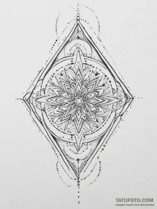 Tattoo sketch tribal абстрактный узор, concep... - эскиз тату (№1757218963_0, 07.09.2025 04:22) — Tatufoto.com