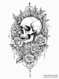 Tattoo sketch loon, ink illustration for tatt... - эскиз тату (№1757222728_0, 07.09.2025 05:25) — Tatufoto.com